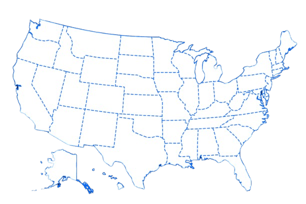 US map